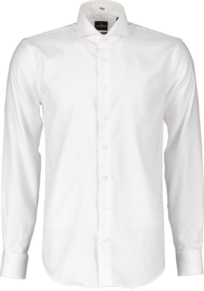 Jac Hensen Overhemd - Modern Fit - Wit - 48