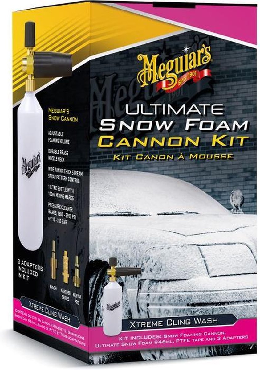 Meguiars Ultimate Snow Foam Cannon Kit Xtreme - Autoshampoo