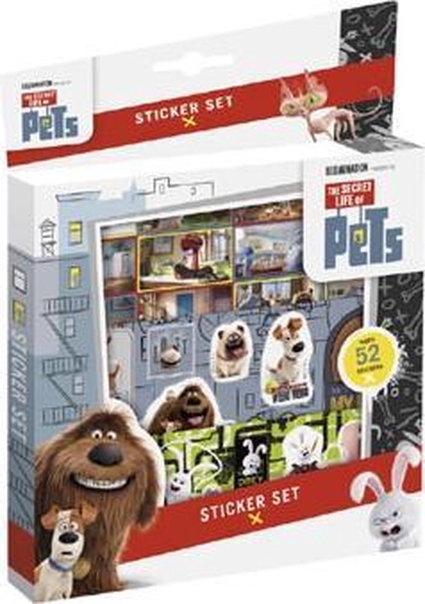 Secret Life of Pets Stickerset