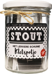 Kletspotje STOUT