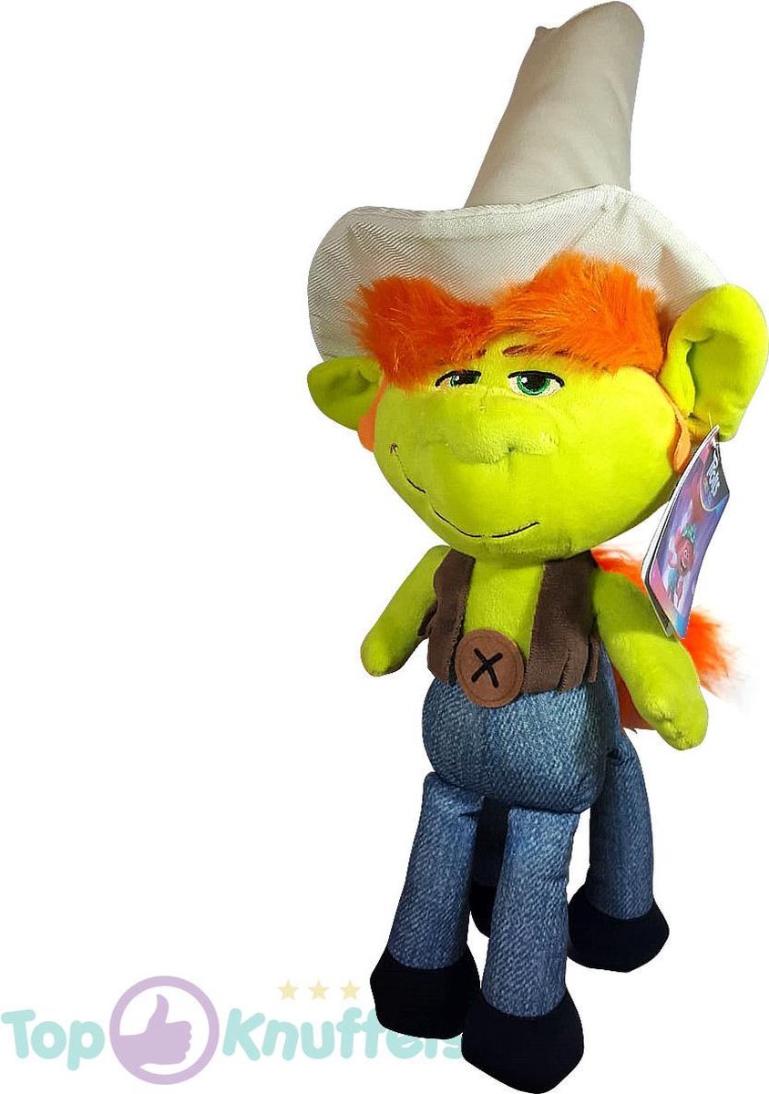Hickory Trolls Pluche Knuffel 46 cm | Trolls Wereldtour | Trolls World tour | Trols Plush | Poppy & Friends