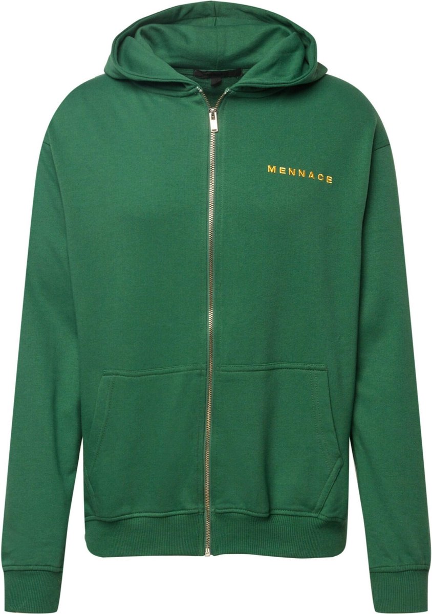 Mennace sweatvest Groen-M