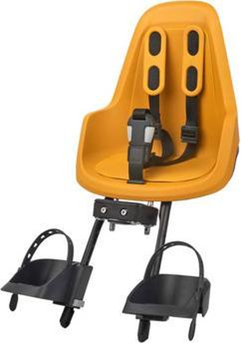 Bobike One Mini Fietsstoeltje Voor - Mighty Mustard