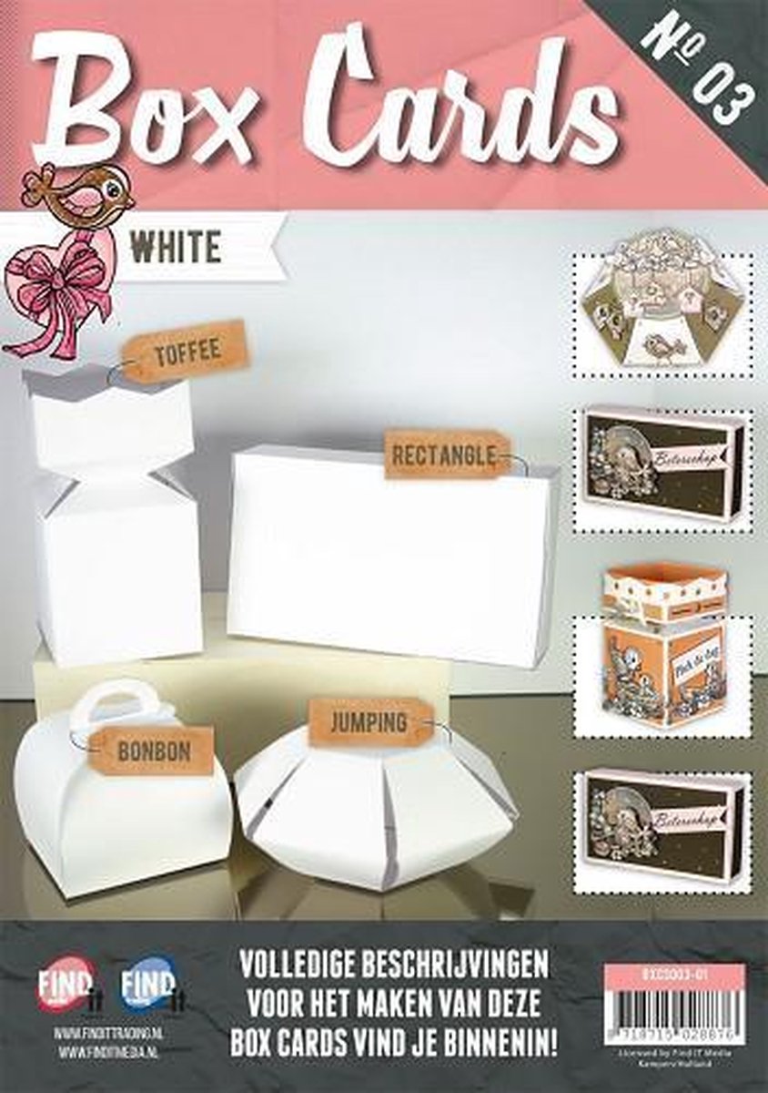 Box Cards 3 - Wit