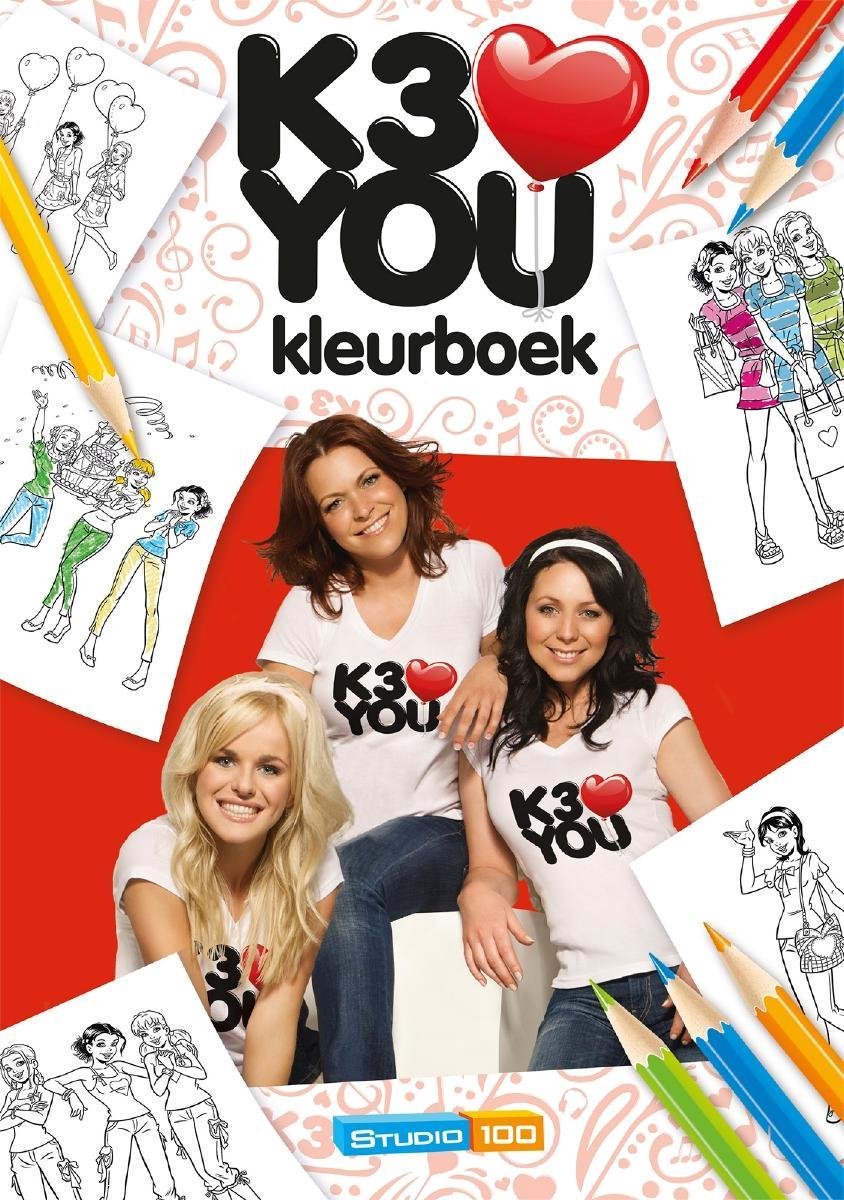K3 Kleurboek (K3 Loves You)