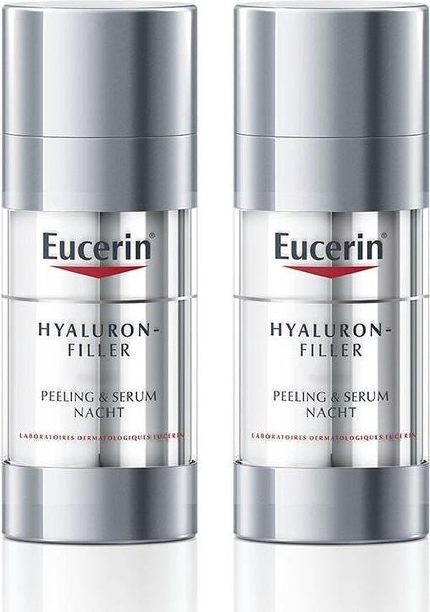 Eucerin Hyaluron-Filler Peeling & Serum Nacht 2x30ml