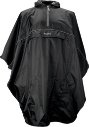 Ralka Poncho - Zwart - One size