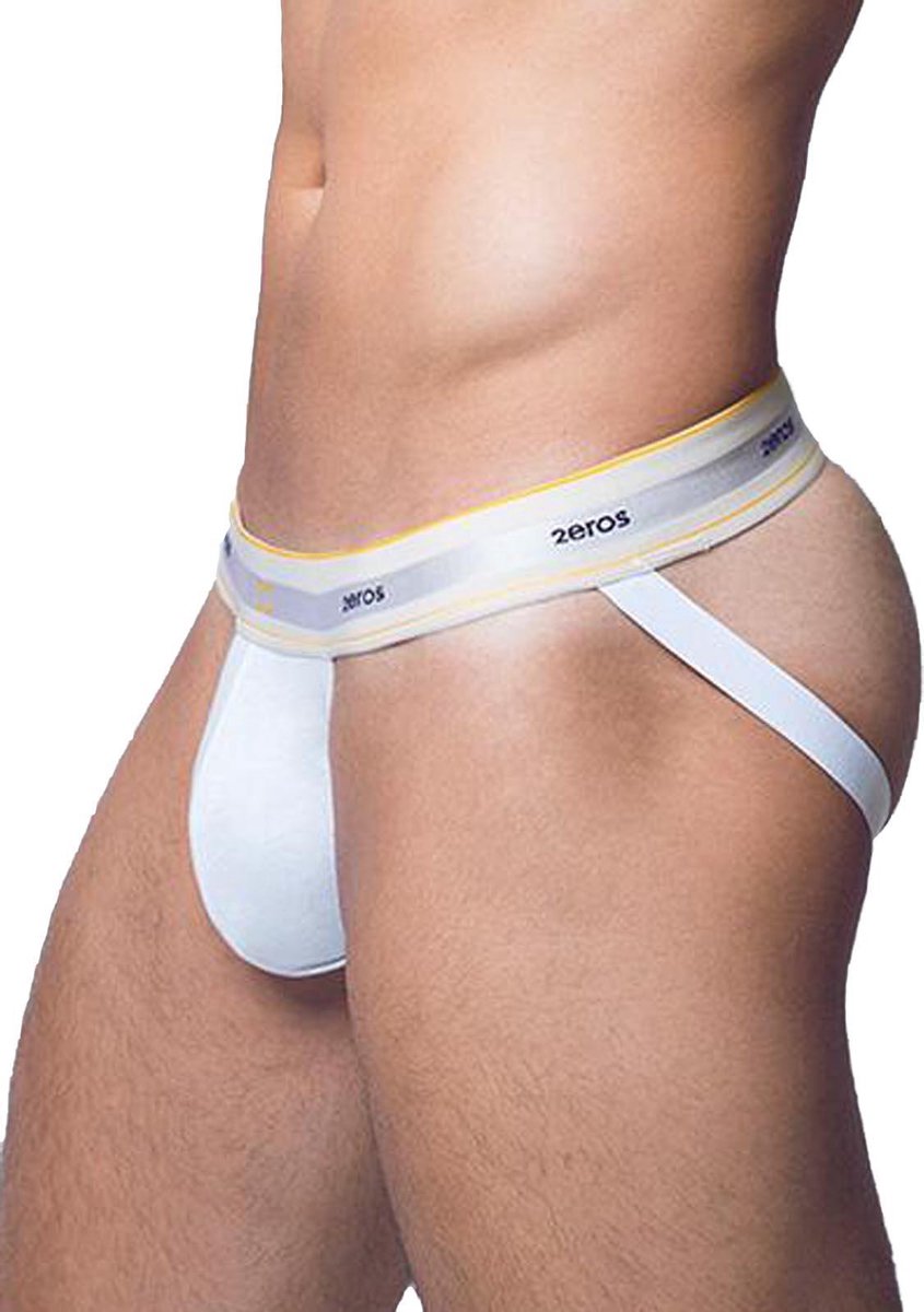 2EROS Adonis Jockstrap Wit - MAAT S - Heren Ondergoed - Jockstrap Heren - Heren Jock
