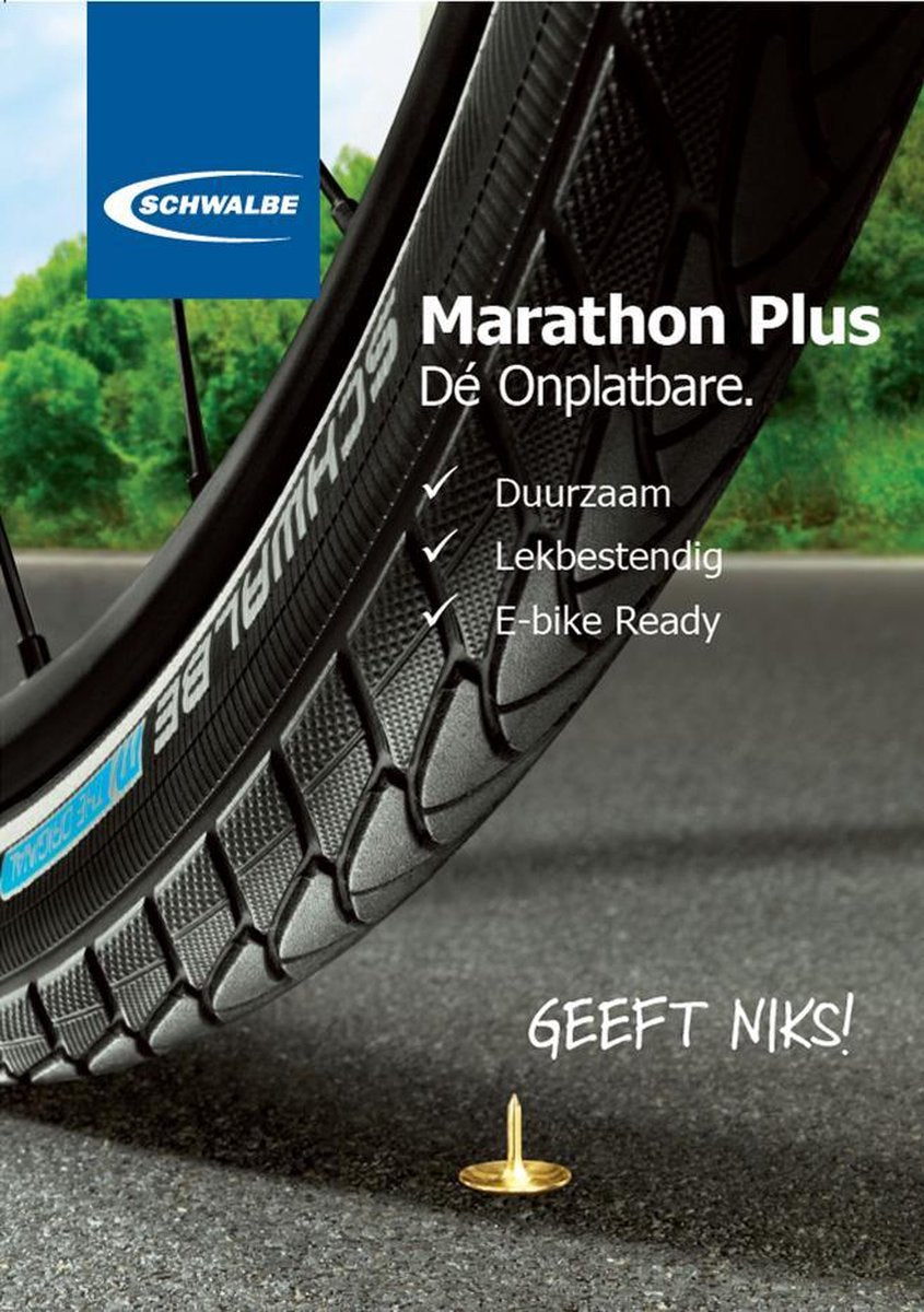 Poster Schwalbe voor A1 stoepbord - NL