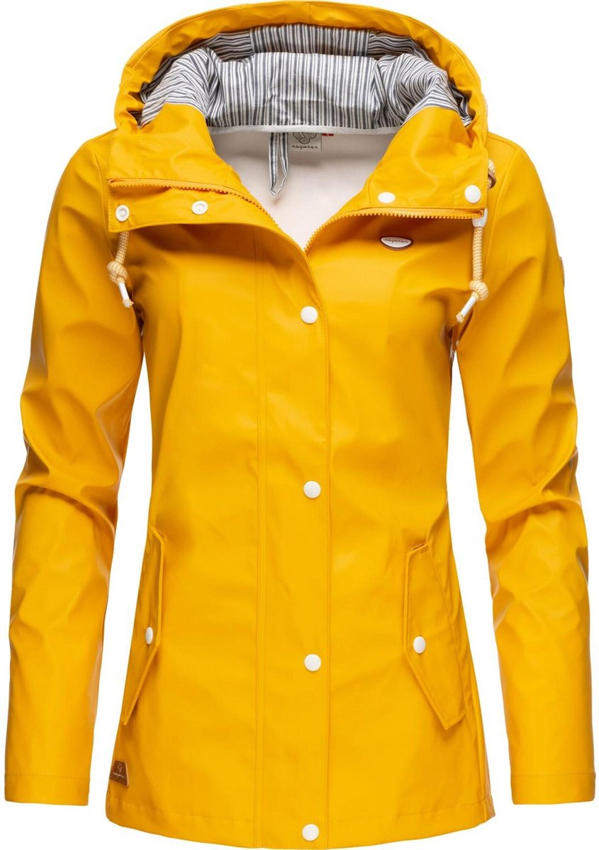 Ragwear outdoorjas marge Geel-L