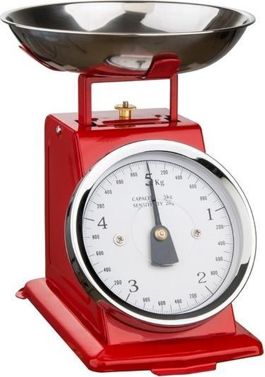 Soehnle 7915011 keukenweegschaal Mechanical kitchen scale Rood
