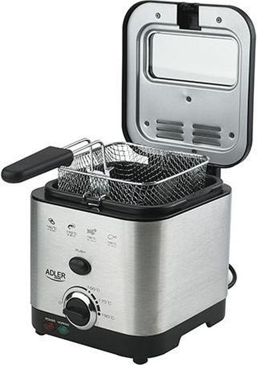 Adler AD 4911 - Friteuse - 1.5 liter - 900 Watt