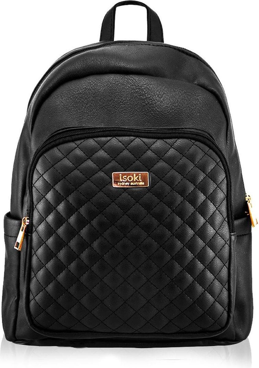 Isoki Luiertas Backpack Ebony Zwart
