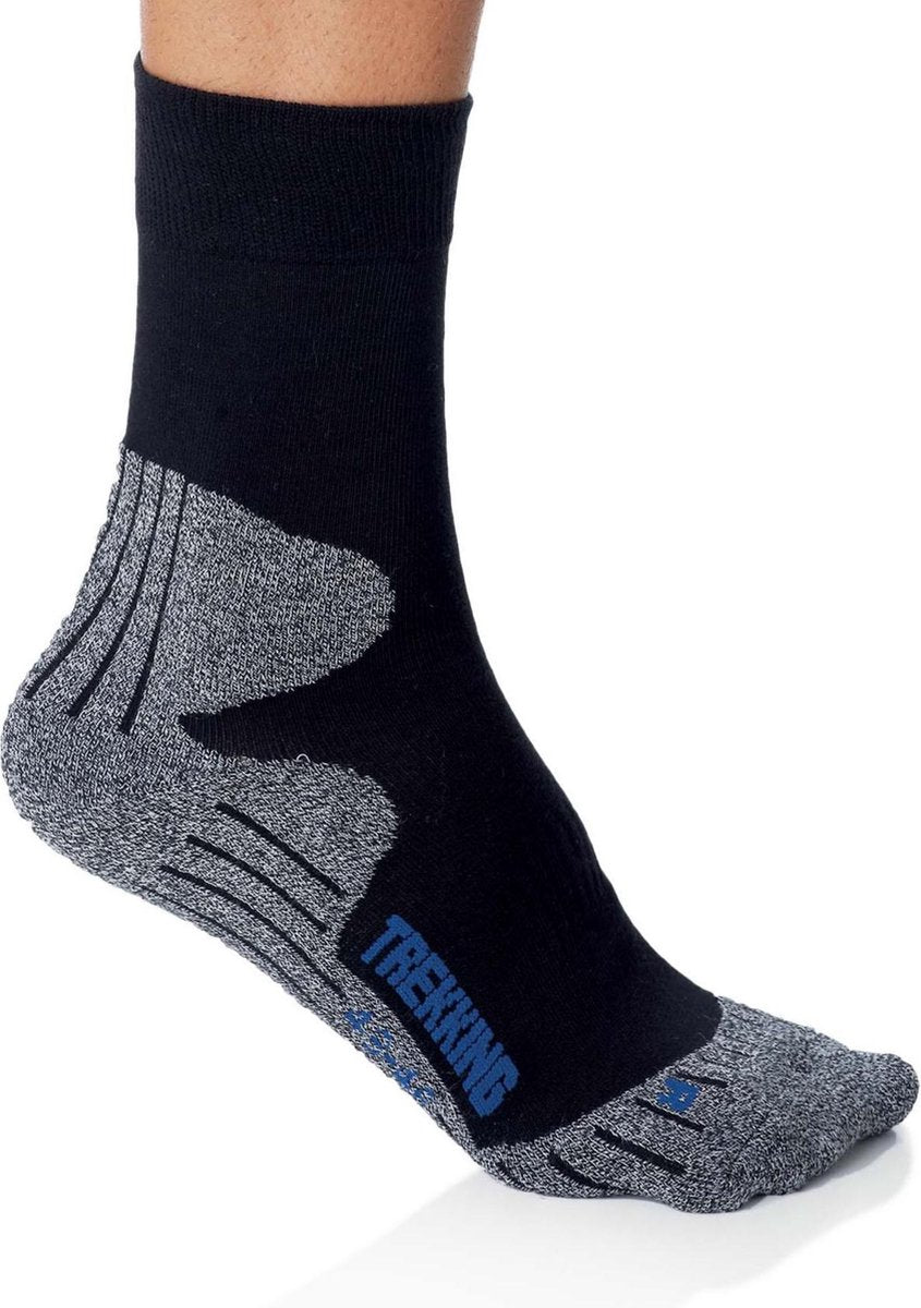Kariban Trekking - Wandelsokken - Unisex - Maat 39-42 - Grijs