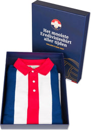 Robey Willem II Retro Shirt 1956 - 1966 (maat XL) - White/Navy/Red