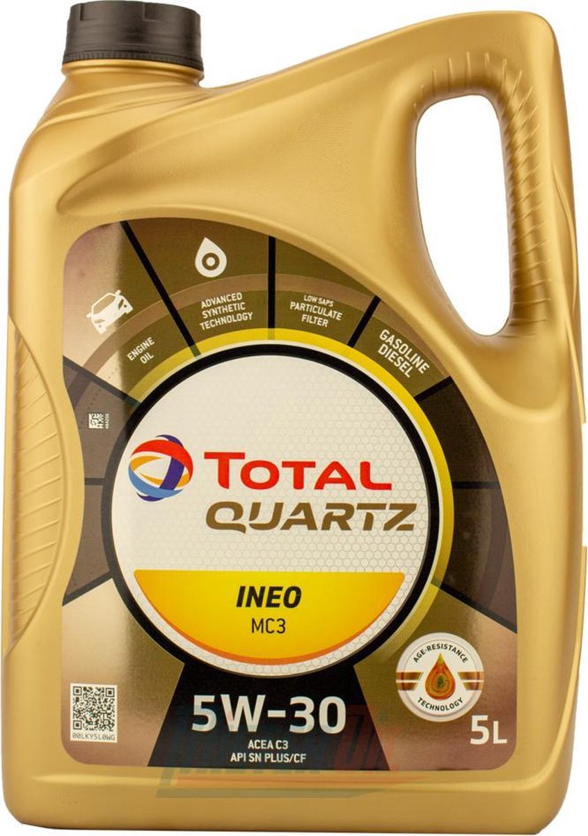Total Quartz Ineo MC3 5W-30 - 5L (o.a. Longlife BMW