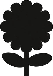 Securit Krijtbord Silhouette Bloem - 30x53cm