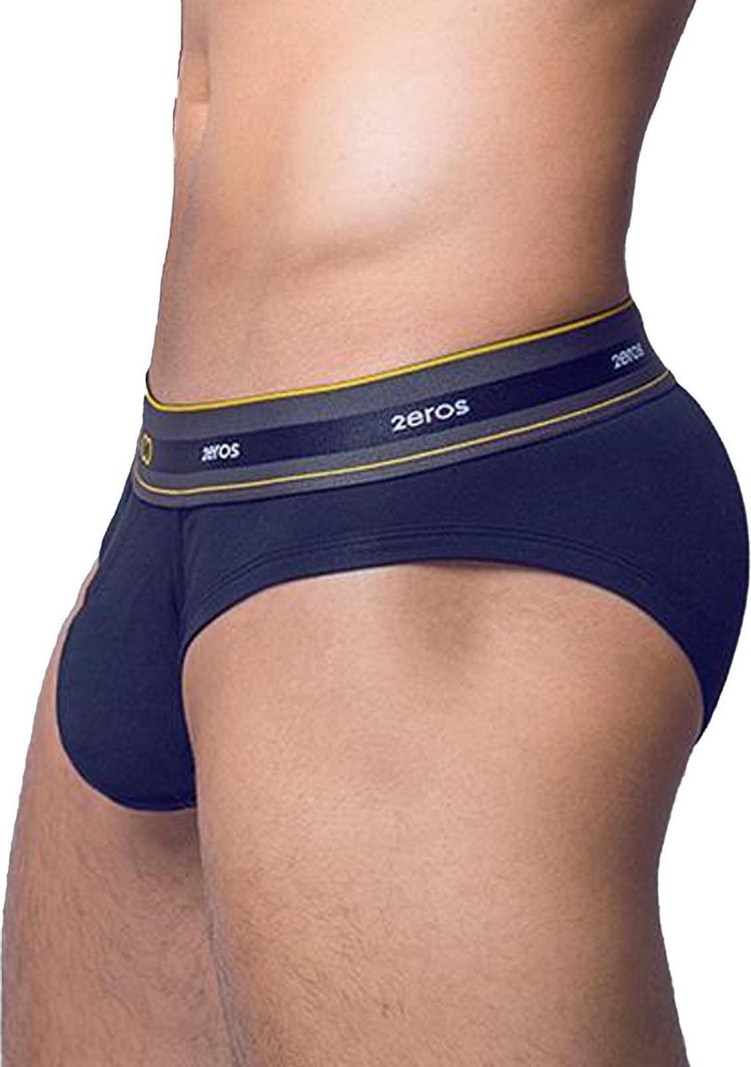 2EROS Adonis Brief Zwart - MAAT L - Heren Ondergoed - Heren Slips - Slip