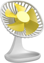 Baseus - Utra Stille Mini Ventilator - Wit