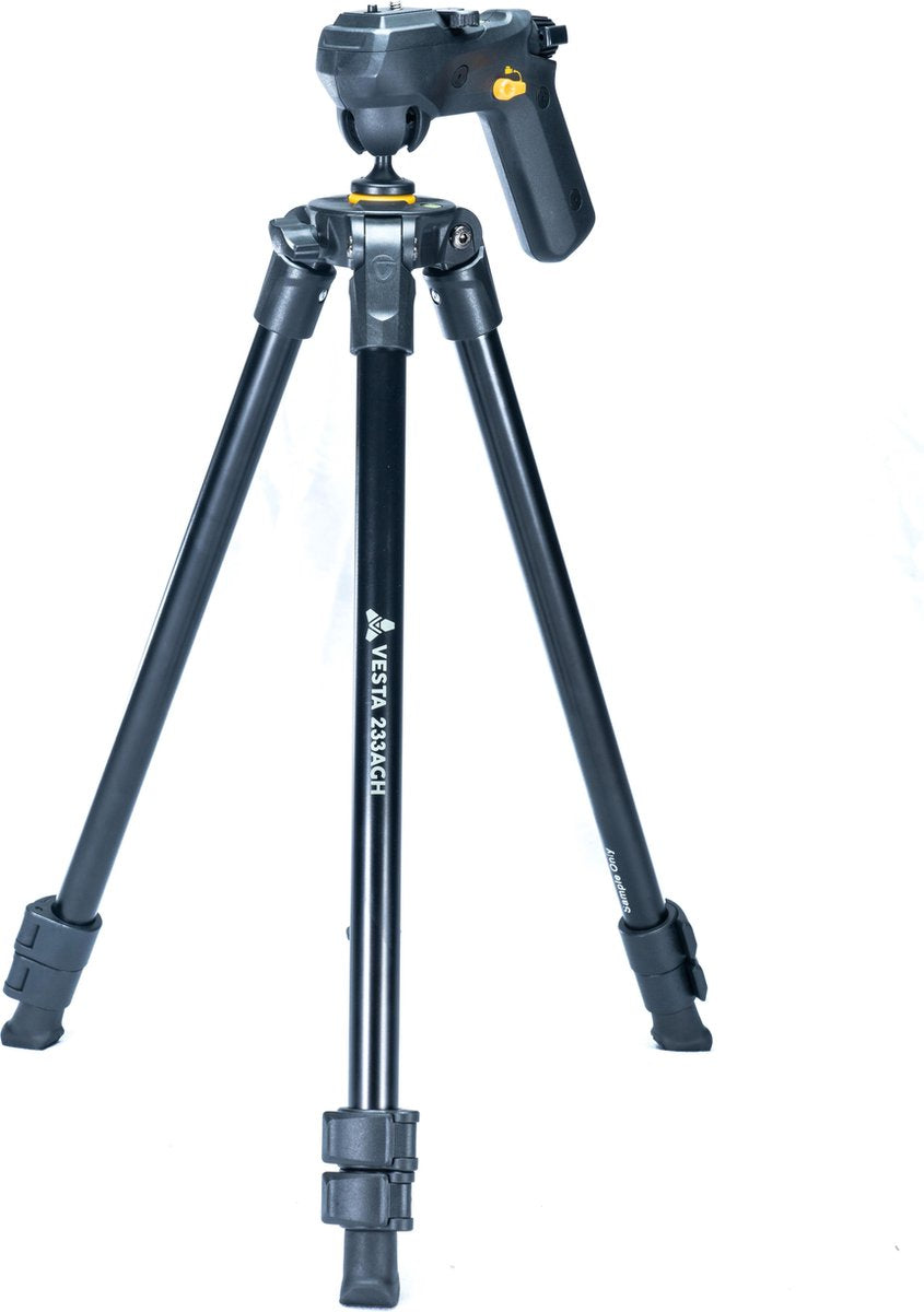 Vanguard VESTA 233AGH Foto-Video-Vlog Statief. PANORAMA FLUID