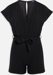 SISTERS POINT Jumpsuit/playsuit Girl - V play A  Black