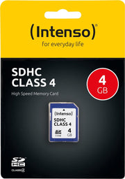 Intenso SD kaart 4GB