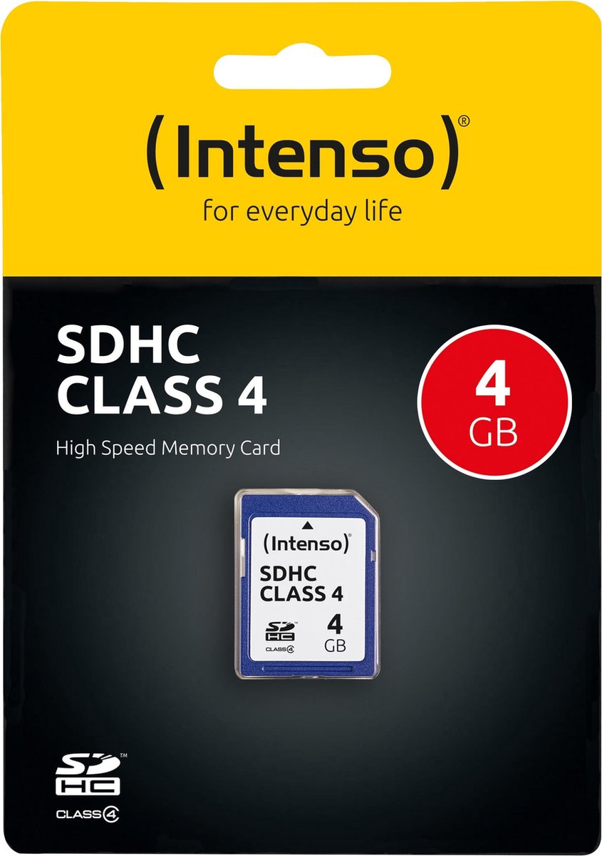 Intenso SD kaart 4GB