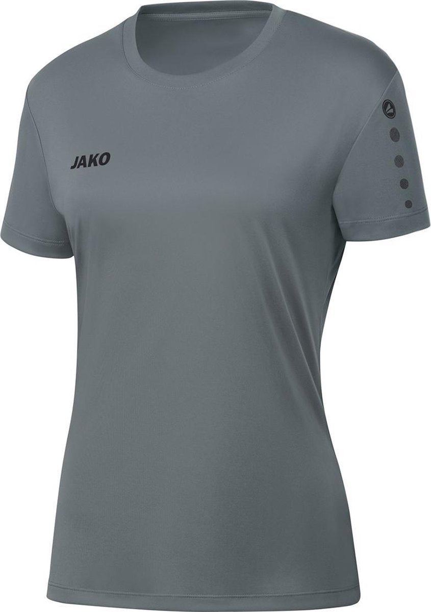 Jako - Jersey Team Women S/S - Grijs - Dames - maat  42