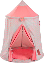 howa Speeltent Speelhuis "Samia" roze / grijs met Vloermat 8503