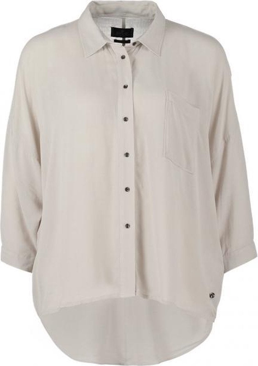 Replay regular fit blouse beige - Maat XS