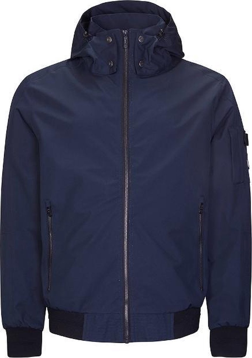 Killtec heren zomerjas Torven navy - maat L (gerecycled materiaal)