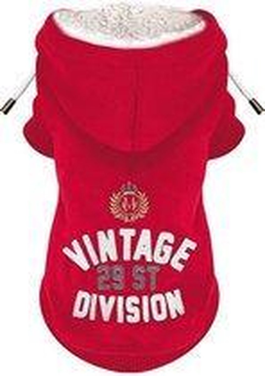 Hoody Zeta Red T34 - Milk & Pepper