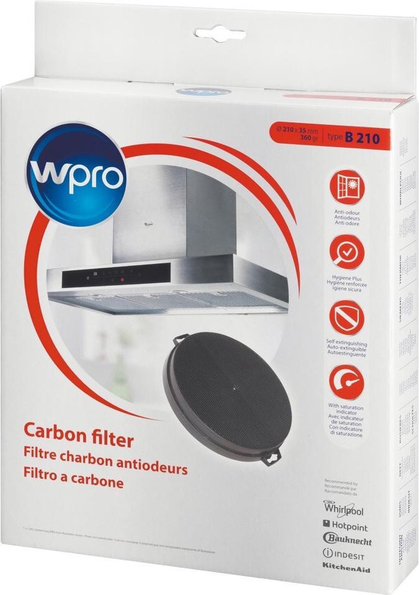 WPRO Type210  Koolstoffilter 210