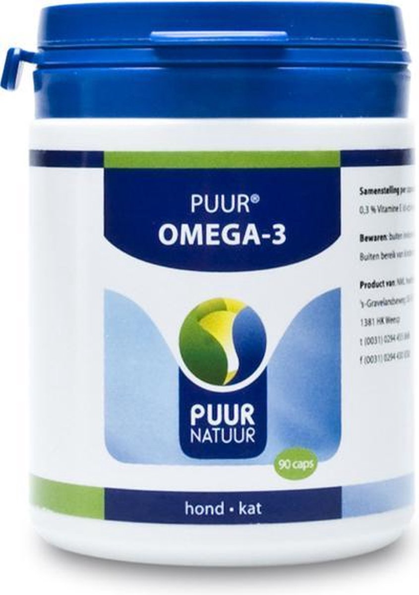 Puur Omega-3 - 90 Capsules - Visolie - Voedingssupplement
