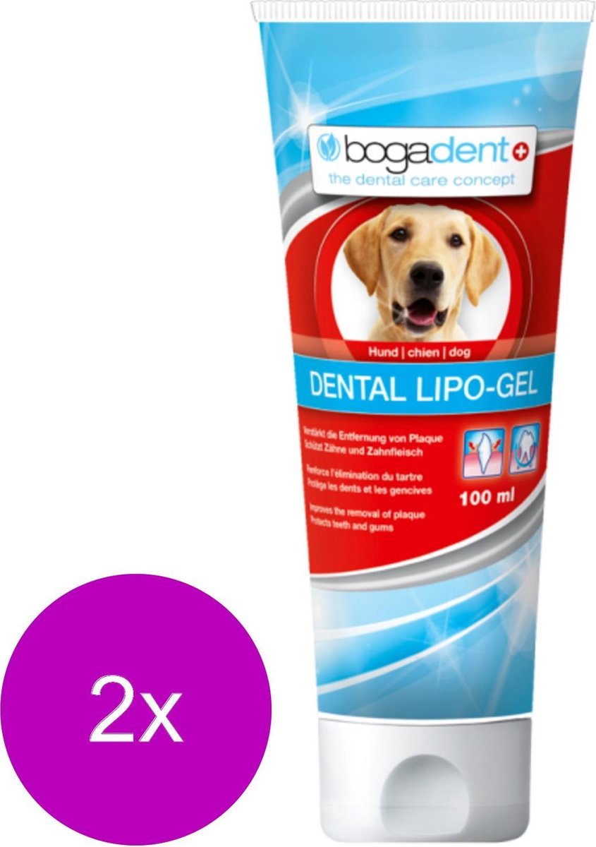 Bogadent Dental Lipo-Gel - Gebitsverzorging - 2 x 100 ml