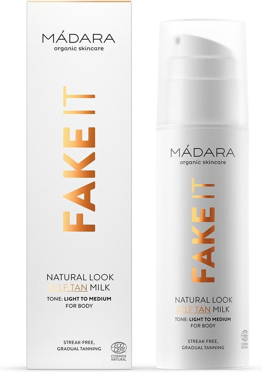 MÁDARA | FAKE IT Natural Look Self-Tan Milk