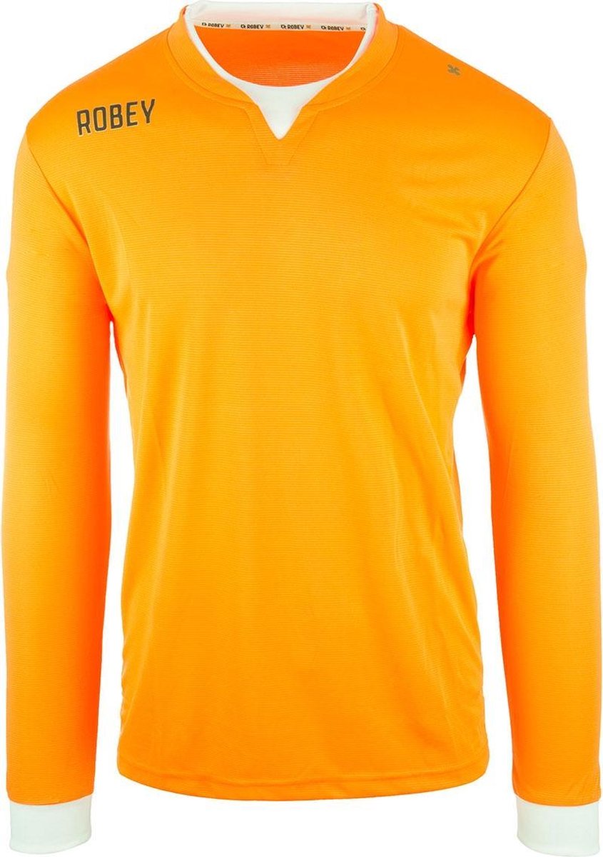 Robey Shirt Catch LS - Voetbalshirt - Neon Orange - Maat XXXXL
