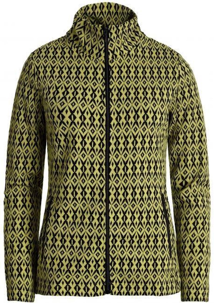 Luhta Evinsalo dames ski sweater donkergroen
