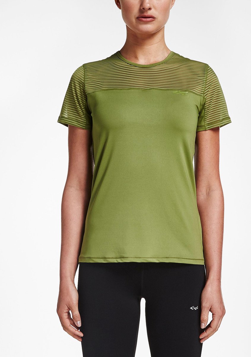 Röhnisch Sportshirt Miko Tee - Dames - Maat S - Groen