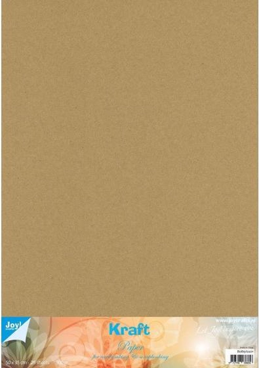 Joy! Crafts Kraft Papier 500x350mm 10vl 8089/0201 300gr