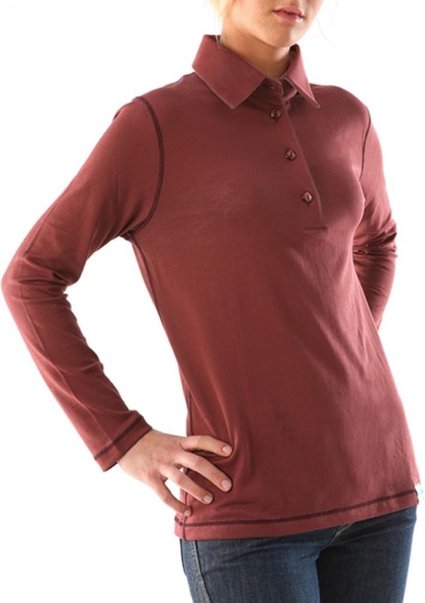 Pyama Poloshirt vrouw Kleur: Bordeaux | Maat: L | Zeer lange levensduur