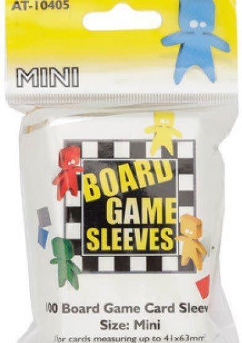 Board Game Sleeves: Mini (41x63mm) - 100 stuks