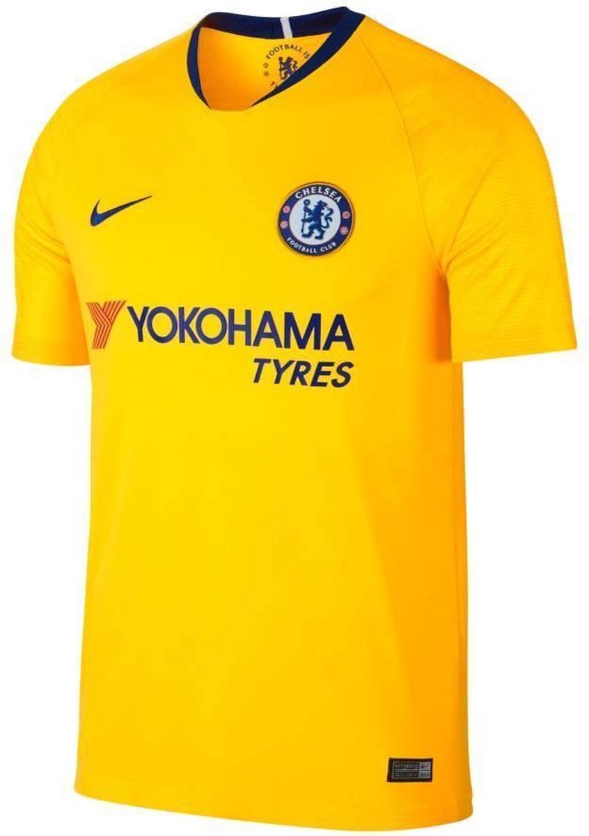 @Kicksshop.nl | Nike FC Chelsea Breathe  Stadium Uitshirt 2018-2019 - Maat XL