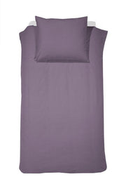 Dekbedovertrekset katoen 140 x 200/220 (21) purple uni Damai