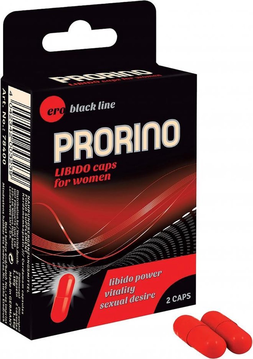 PRORINO Libido Caps for women - Pills & Supplements