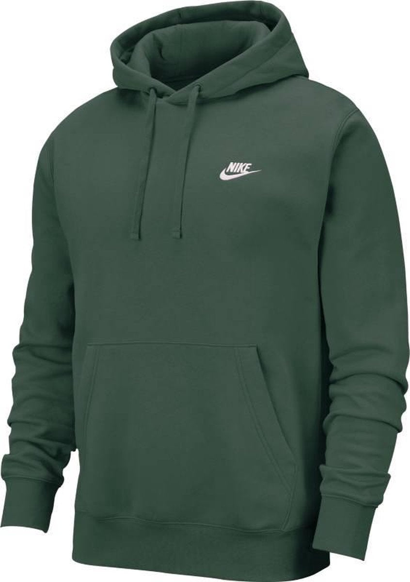 Nike Nsw Club Hoodie Po Bb Heren Trui - Galactic Jade/Galactic Jade/(White) - Maat L