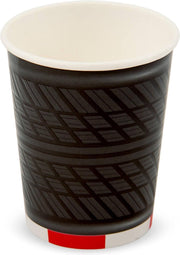 Folat Bekerset Formule 1 350 Ml Karton Zwart/grijs/wit 4 Stuks