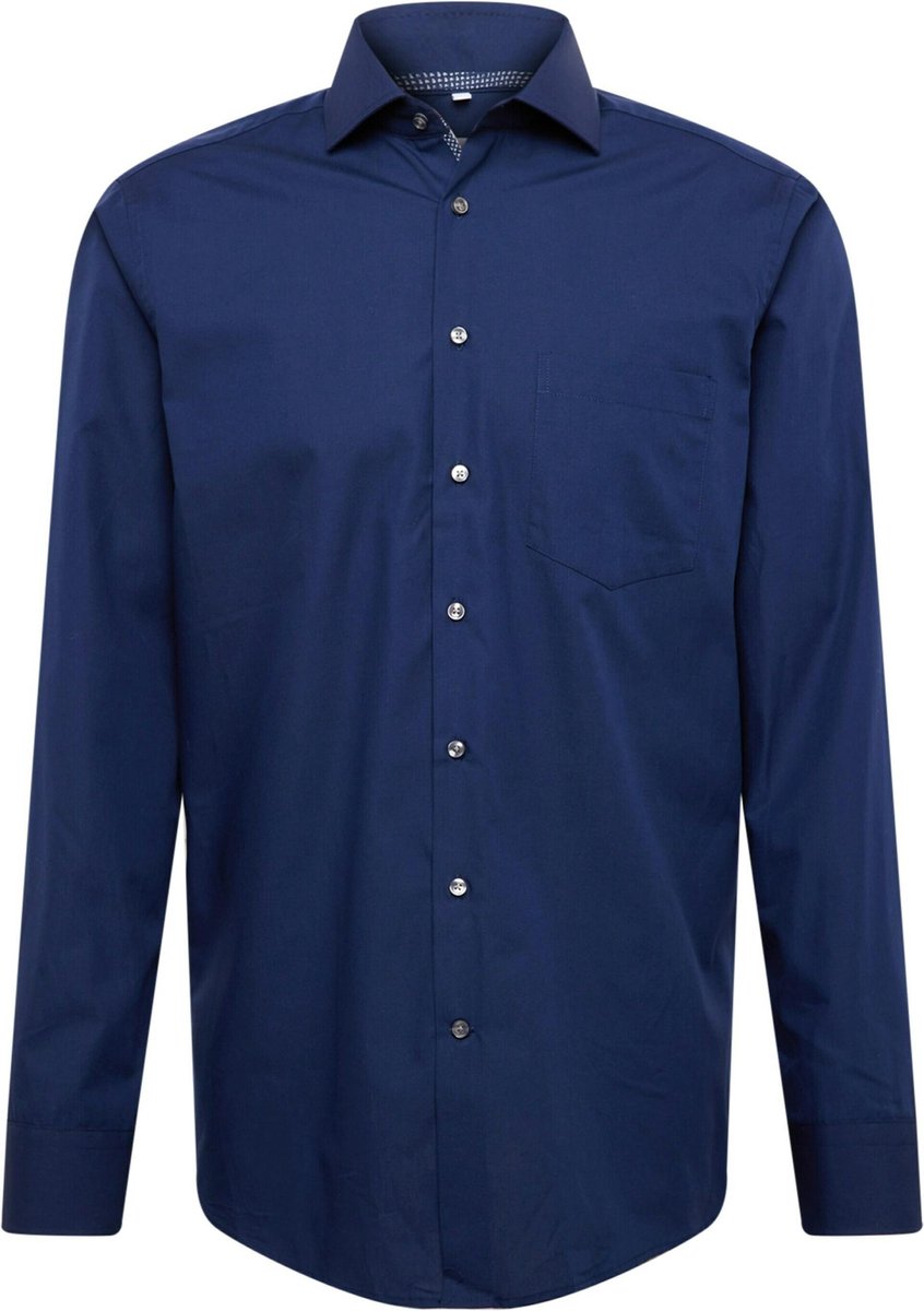 Seidensticker overhemd Donkerblauw-43 (Xl)