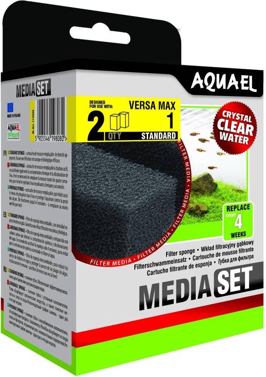 Vervangende sponzen Aquael versamax FZN 1