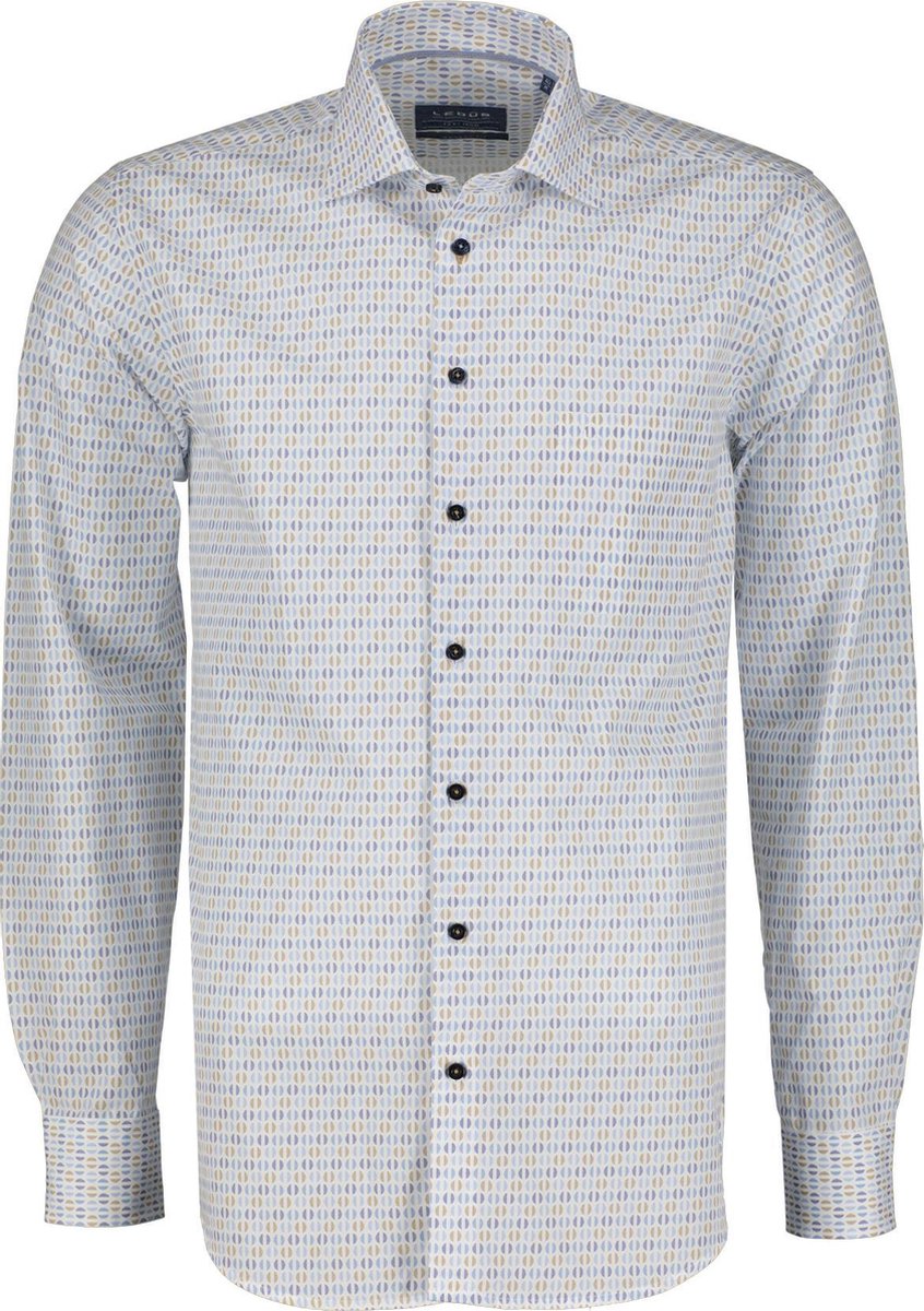 Ledûb Overhemd - Modern Fit - Wit - 48